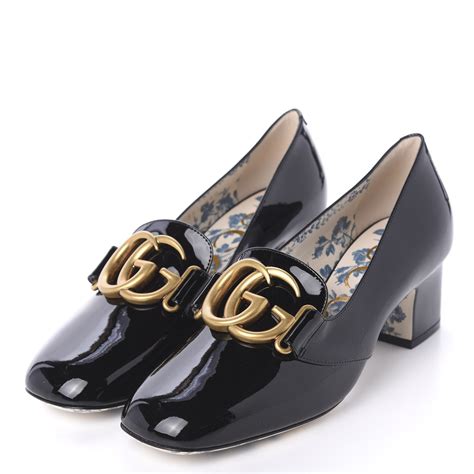 gucci diamond heels|gucci marmont mid heel pump.